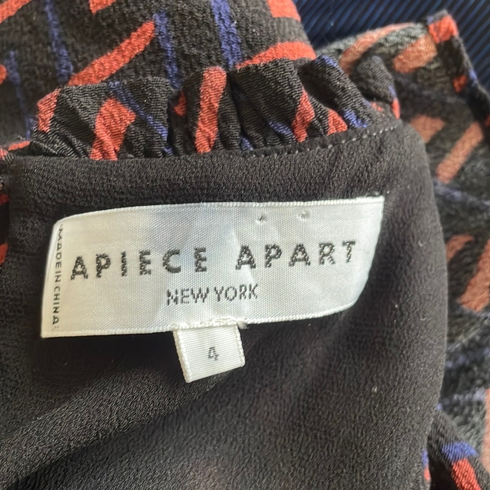 Apiece Apart New York ruffle top blouse, size US 4 - Picture 11 of 11